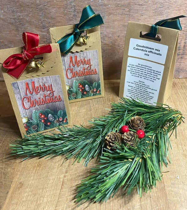 kerst kado-doosje handmade