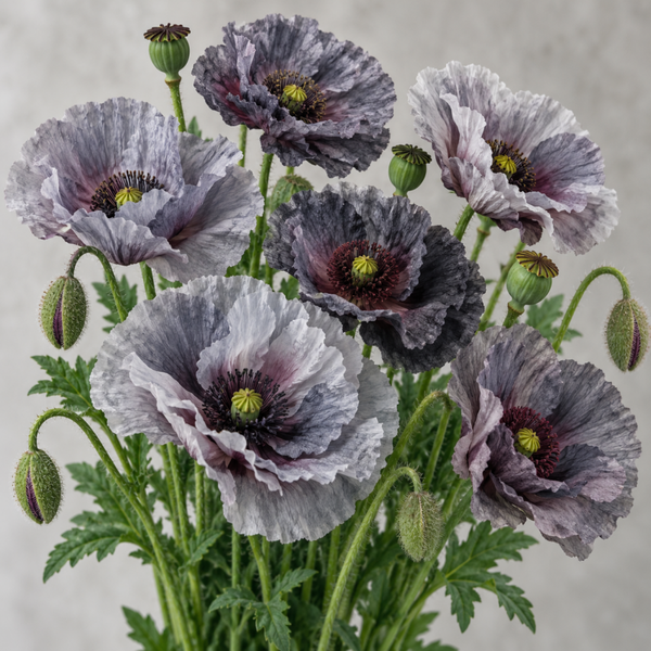 Klaproos Amazing Grey - Papaver rhoeas Amazing Grey  250 zaden