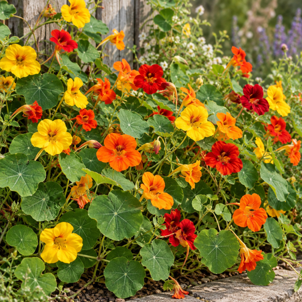 Oost Indische kers mix BIO - Tropaeolum majus mix  20 zaden