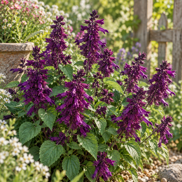 Salie paars - Salvia splendens Sizzler Purple  20 zaden