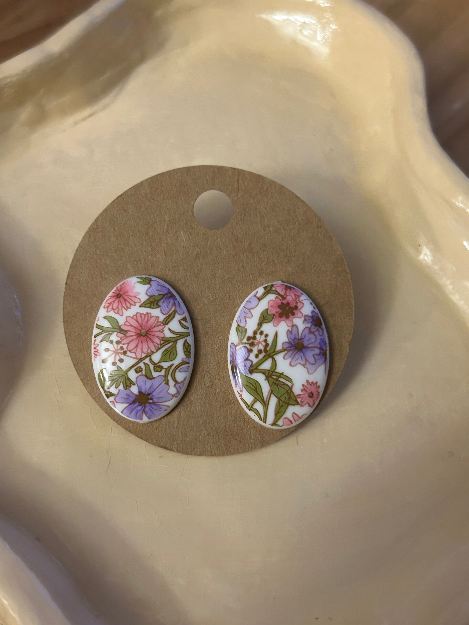 Floral ovals