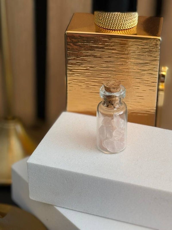 S Flesje Rozenkwarts