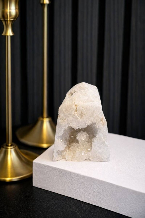 Bergkristal geode