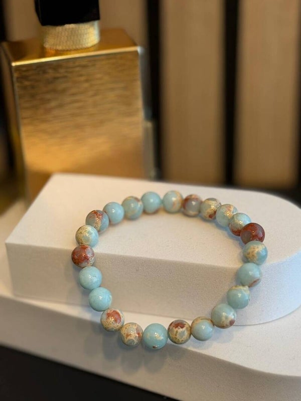 blauwe Shoushan Armband