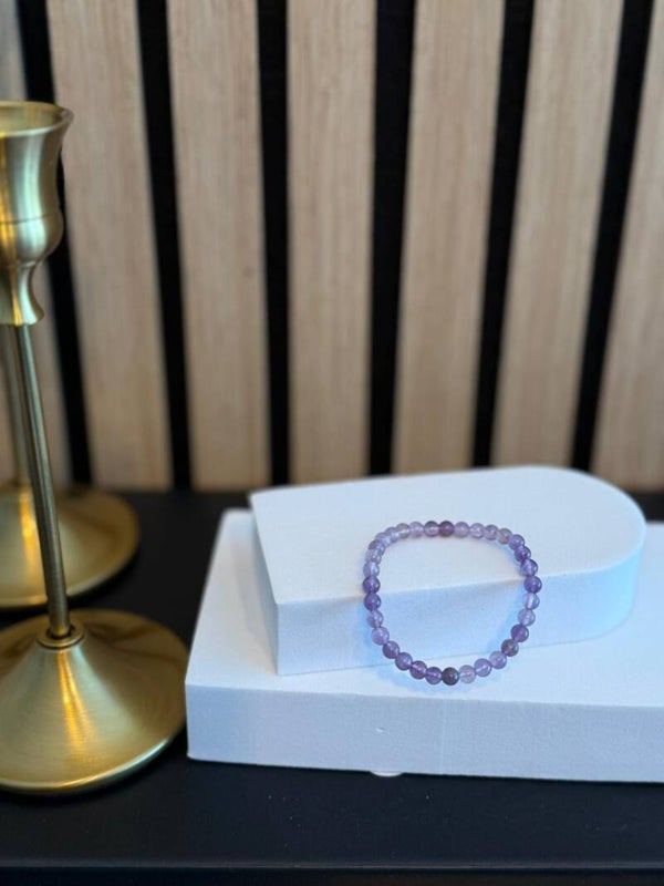 Kinder Kogelarmband 4mm Amethist