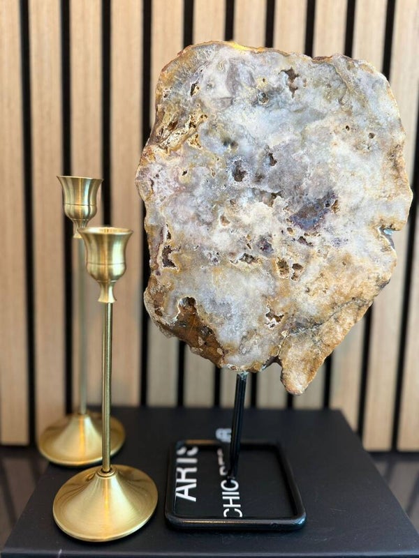 Roze Amethist op standaard