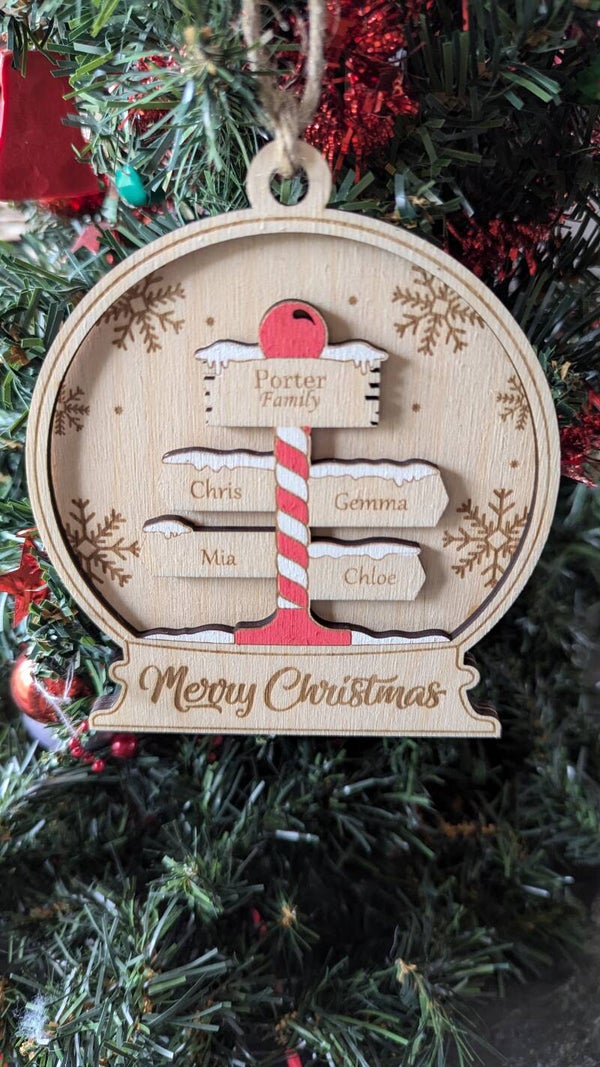 Personalised Christmas Ornaments