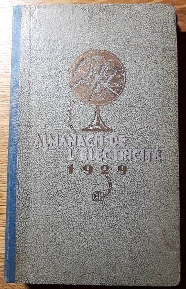 Almanach de l'électricité 1929