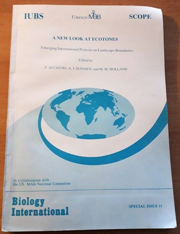 Di Castri, F et al. - A New Look at Ecotones