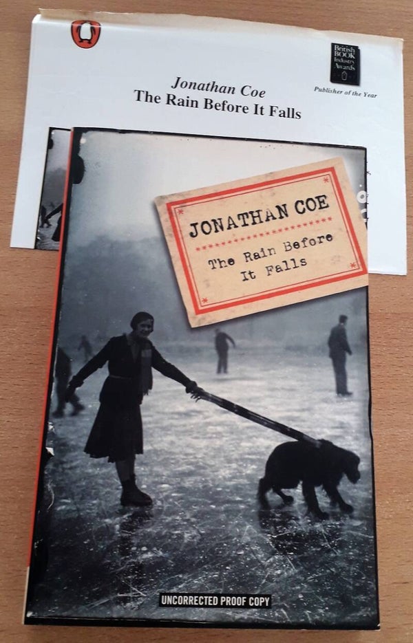 Coe, Jonathan - The Rain Before It Falls (uncorrected proof copy)