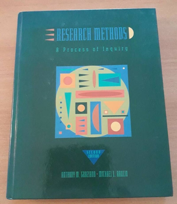Graziano, Anthony M. & Michael L. Raulin - Research Methods. A process of Inquiry