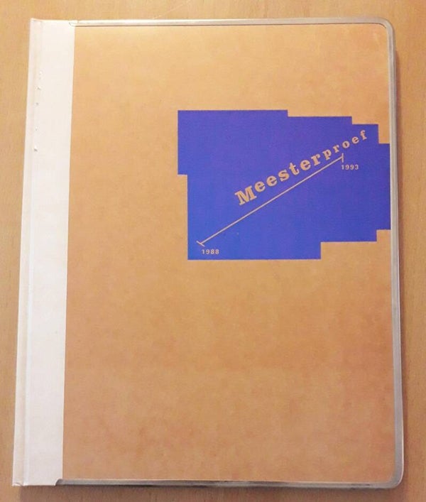 Bronsdijk, Lodewijk G.H. & Rene M. van Zanten (red.) - Meesterproef 1988-1993