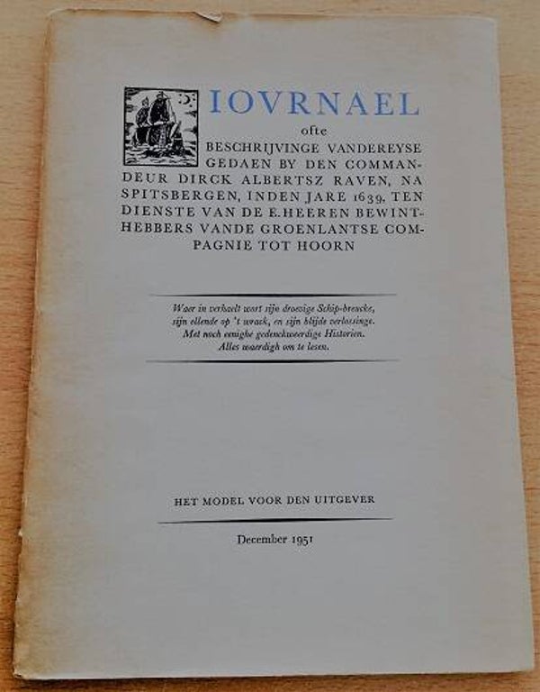 Raven, Dirck Albertsz - Journael