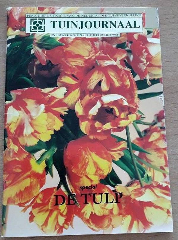Tuinjournaal 9e jaargang nr. 3, oktober 1992 - Special: De Tulp