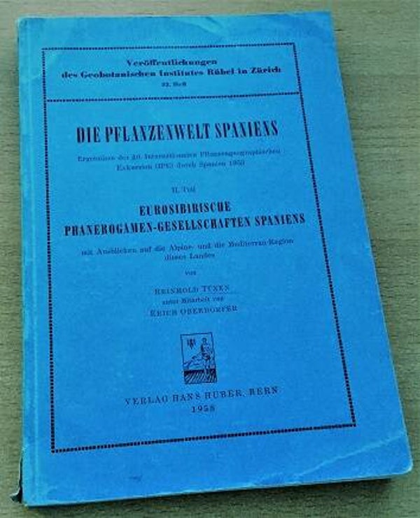 Tüxen, Reinhold - Die Pflanzenwelt Spaniens, II
