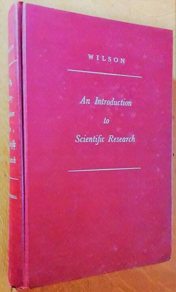 Wilson Jr., E. Bright - An Introduction to Scientific Research