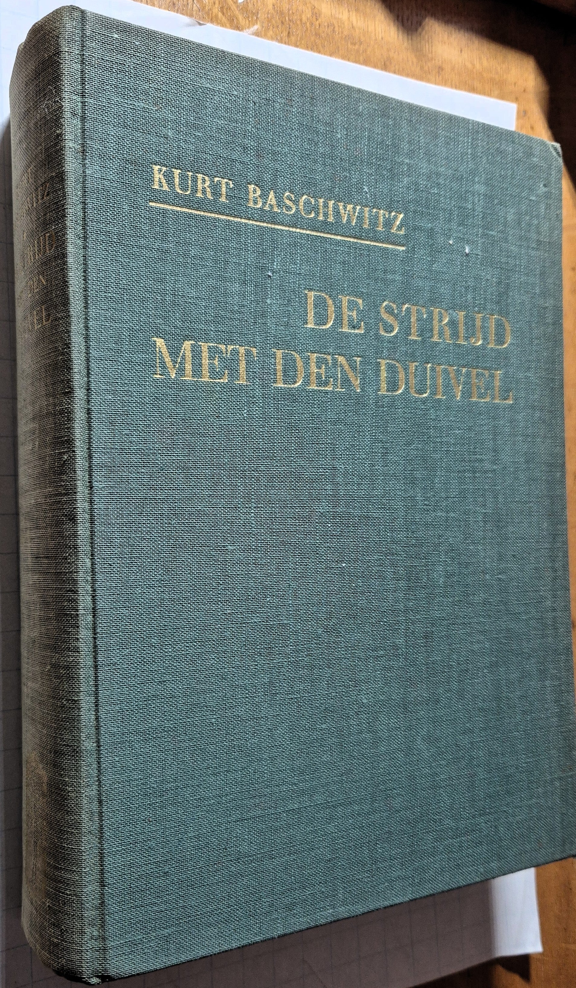 Baschwitz, Kurt - De strijd met den duivel