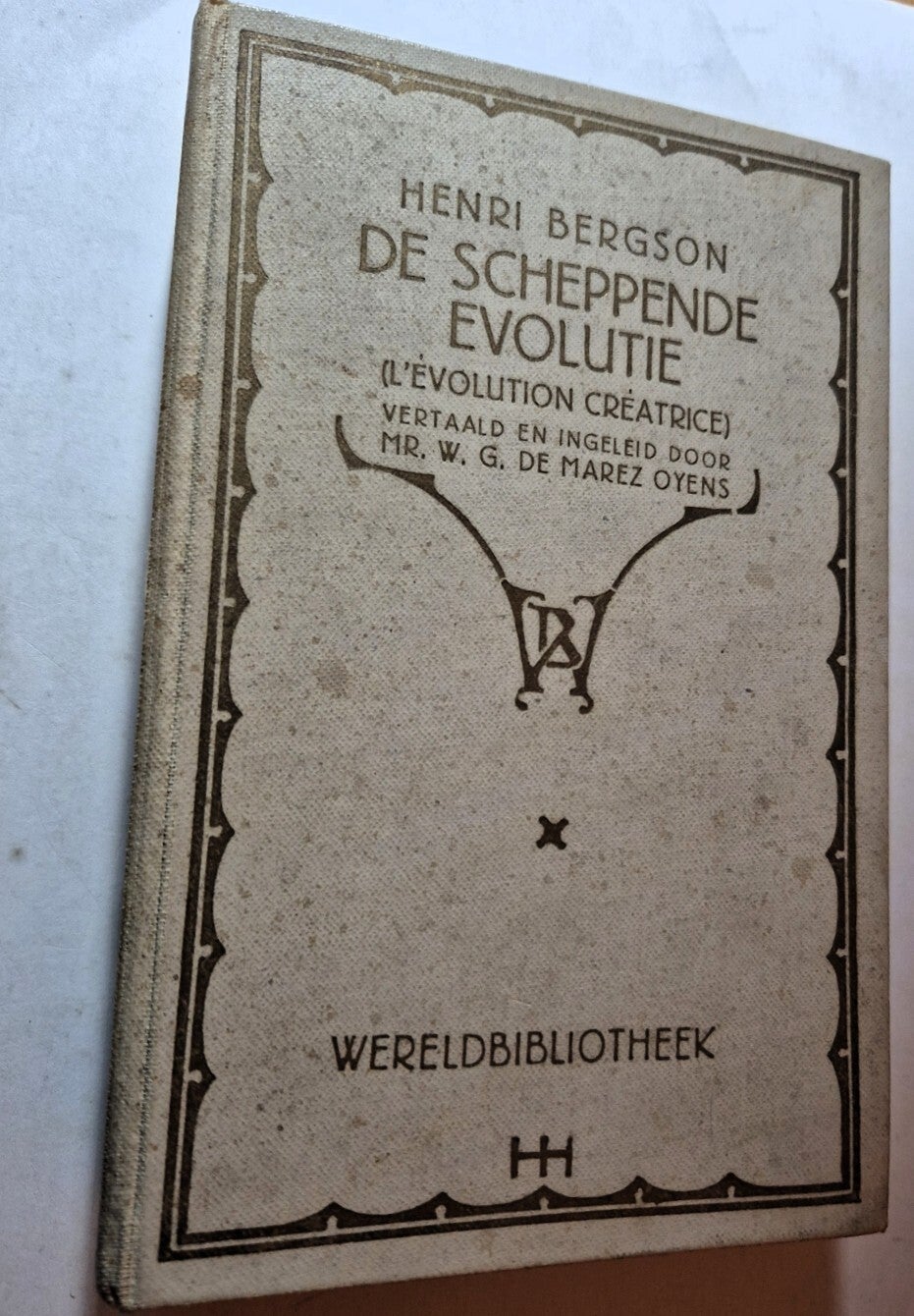 Bergson, Henri - De scheppende evolutie (l'Évolution créatrice)