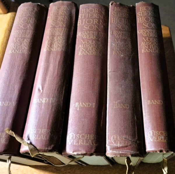 Björnson, Björnstjerne - Gesammelte Werke in fünf Bänden