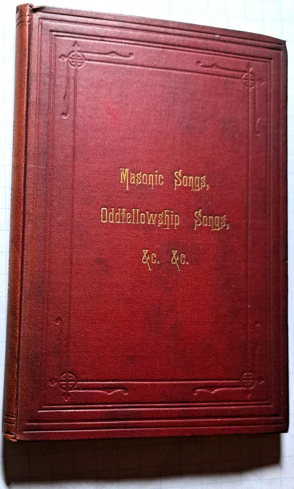 Blair, John - Masonic Songs, Oddfellowship Songs, And Other Rhymes
