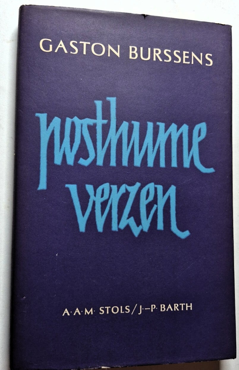 Burssens, Gaston - Posthume verzen, of Le silence tel qu'on le parle