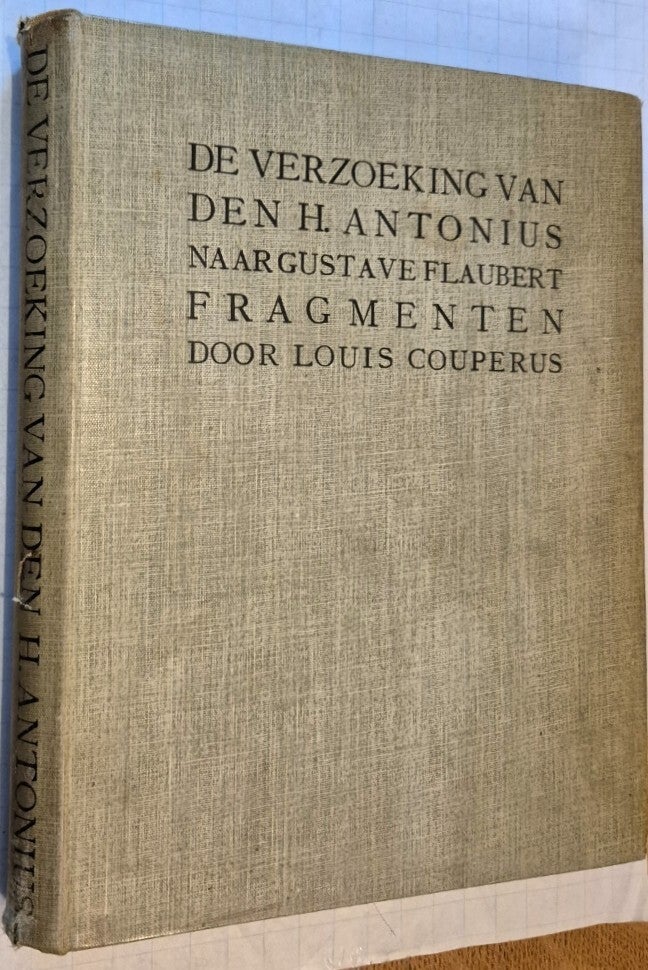 Couperus, Louis - De verzoeking van den H. Antonius naar Gustave Flaubert