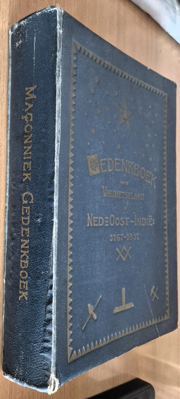 Gedenkboek van de vrijmetselarij in Nederlandsch Oost-Indië, 1767-1917