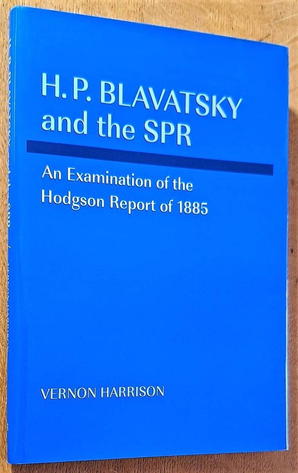 Harrison, Vernon - H.P. Blavatsky and the SPR