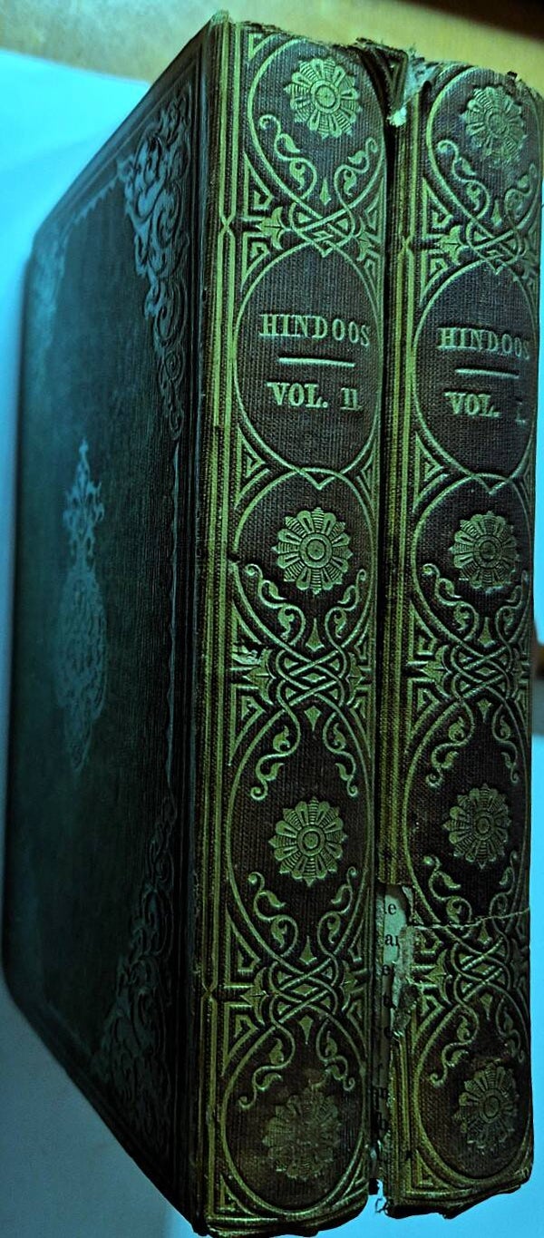 Hindoos. Volumes 1 & 2 (1846)