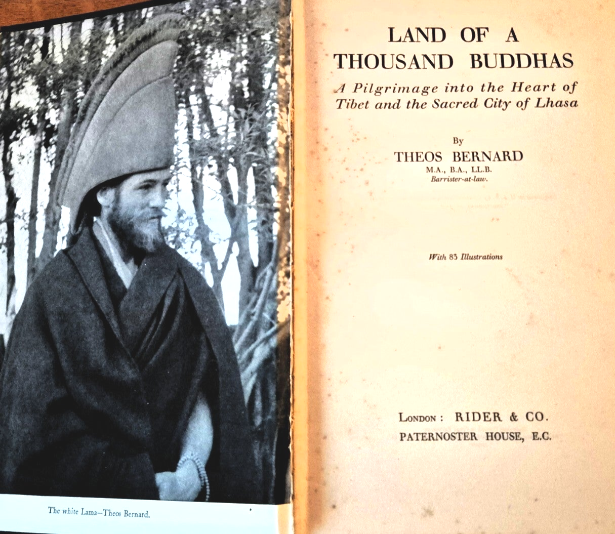 Bernard, Theos  - Land of a Thousand Buddhas