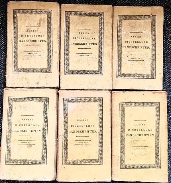 Kleine dichterlijke handschriften. Nieuwe beknopte uitgave