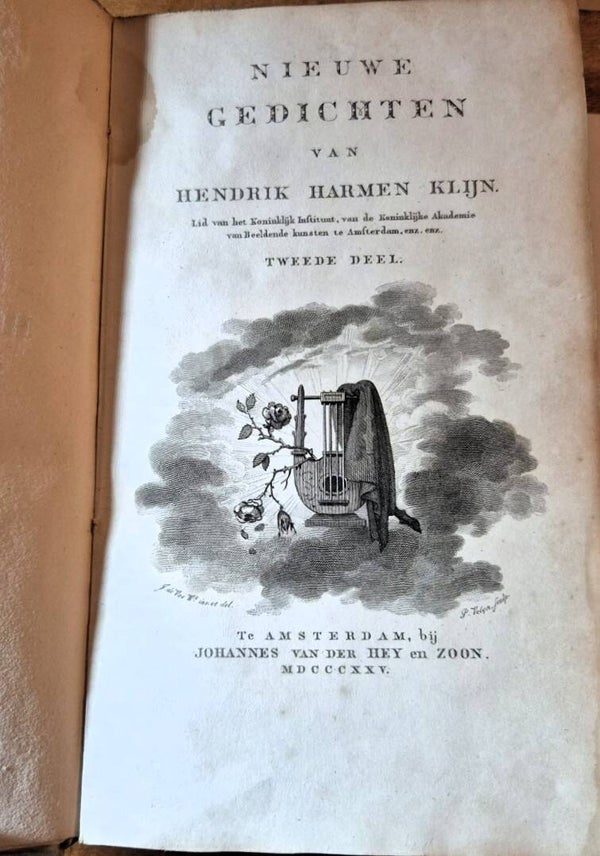 Nieuwe gedichten van Hendrik Harmen Klijn. 2 dln