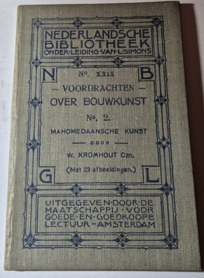 Kromhout Czn, W. - Mahomedaansche kunst