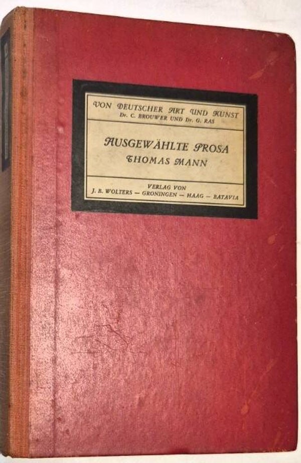Mann, Thomas - Ausgewählte Prosa