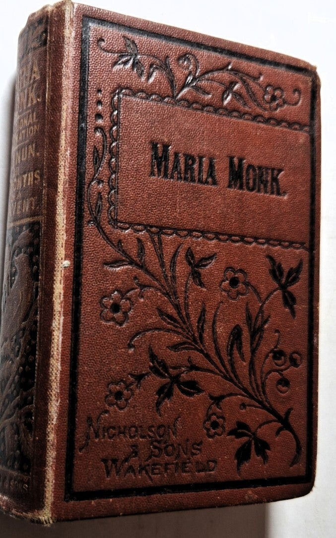 Monk, Maria - Awful disclosures of Maria Monk