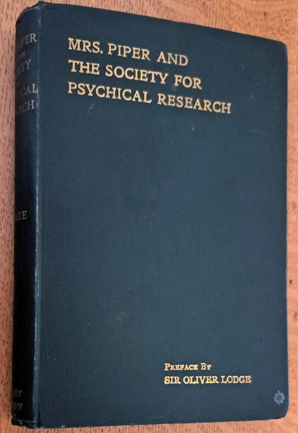 Mrs Piper and the Society for Psychical Research