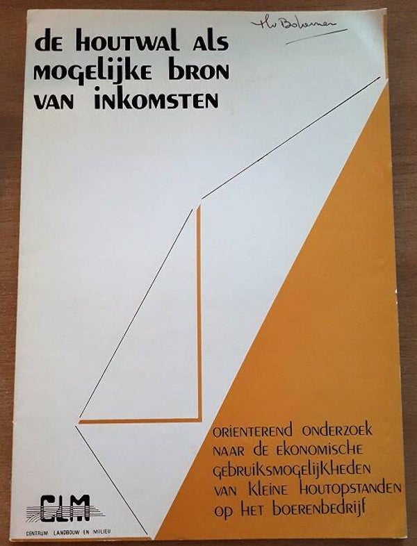 Ommeren, J.W.A. van - De houtwal als mogelijke bron van inkomsten