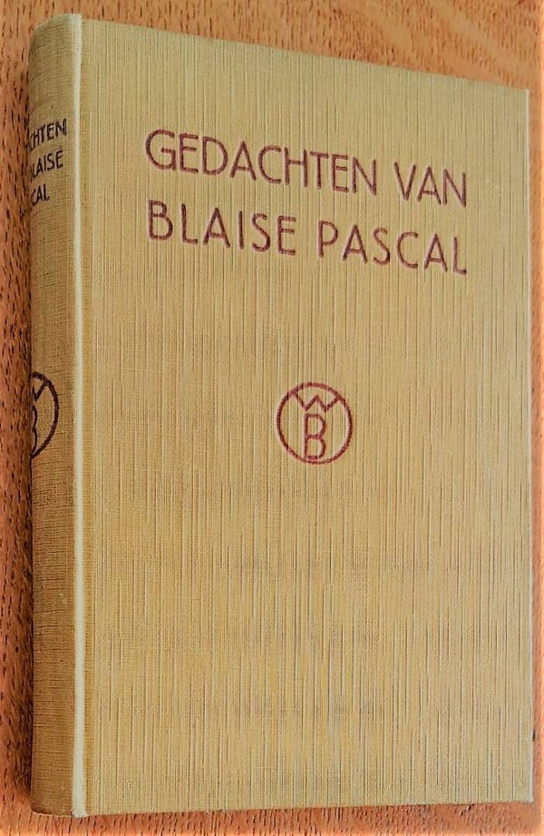 Pascal, Blaise - Gedachten van Blaise Pascal