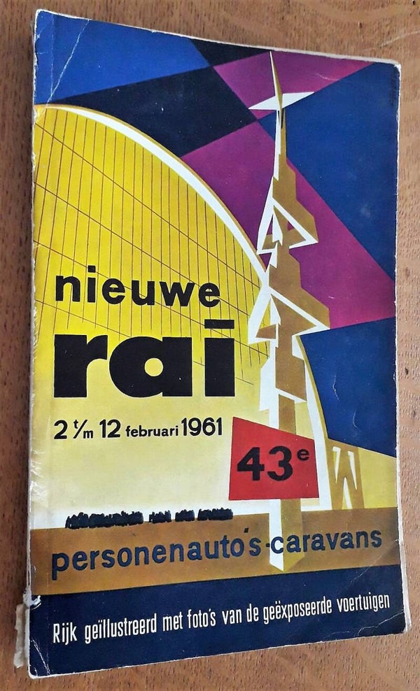 RAI Catalogus 1961: 43e Rai: personenauto's - caravans, 2 t/m 12 februari 1961