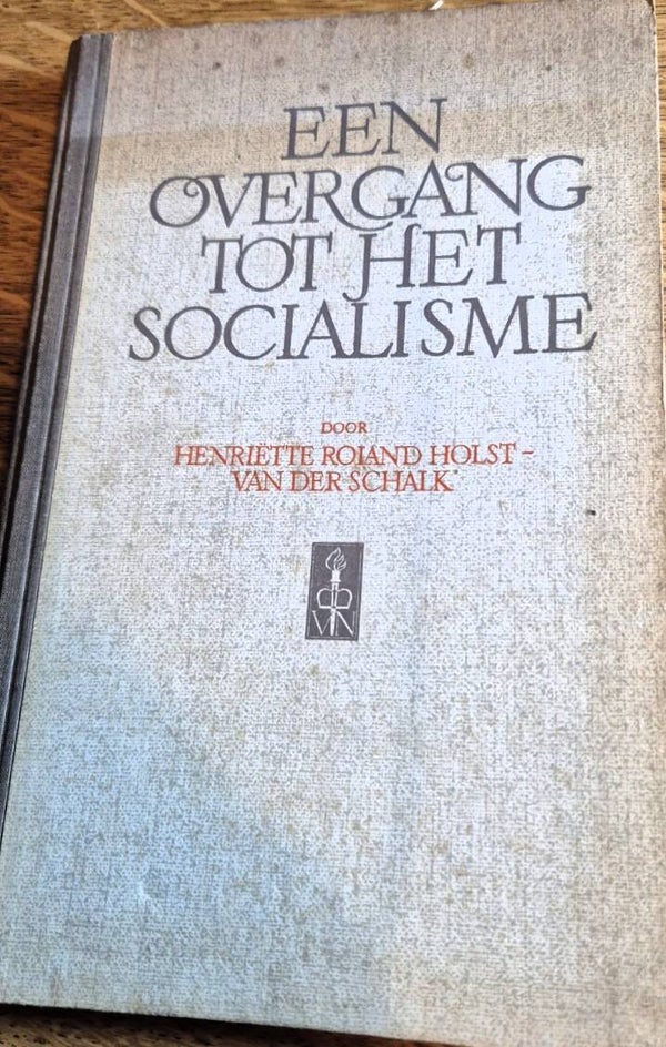 Roland Holst-Van der Schalk, Henriëtte  - Een overgang tot het socialisme