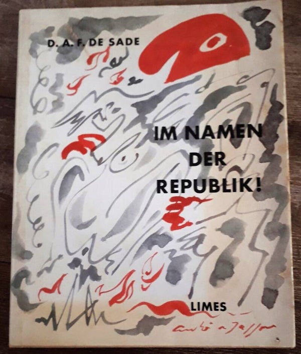 Sade, D.A.F. de - Im Namen der Republik! Flugschrift