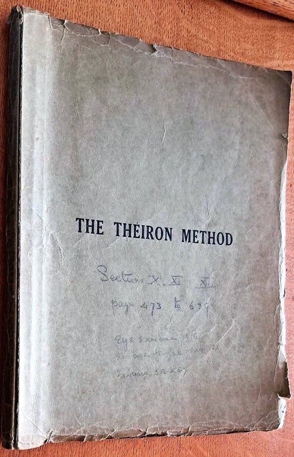 The Theiron Method. Series X,XI & XII