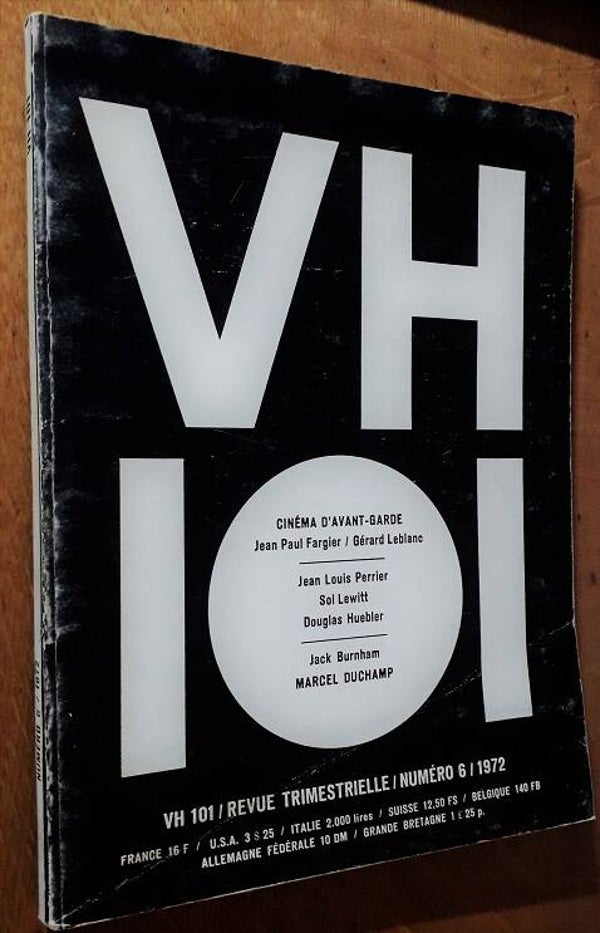 Karshan-Esselier, Françoise (redactie) - VH 101:  Revue Trimestrielle. Numéro 6 1972