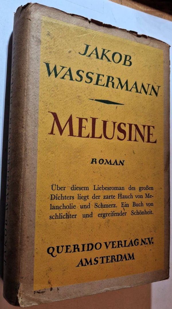 Wassermann, Jakob - Melusine. Roman
