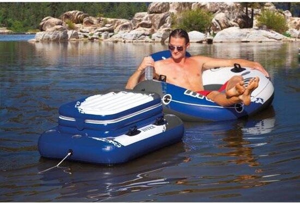 Intex Mega Chill 2 Drijvende Zwembad Drank Koeler