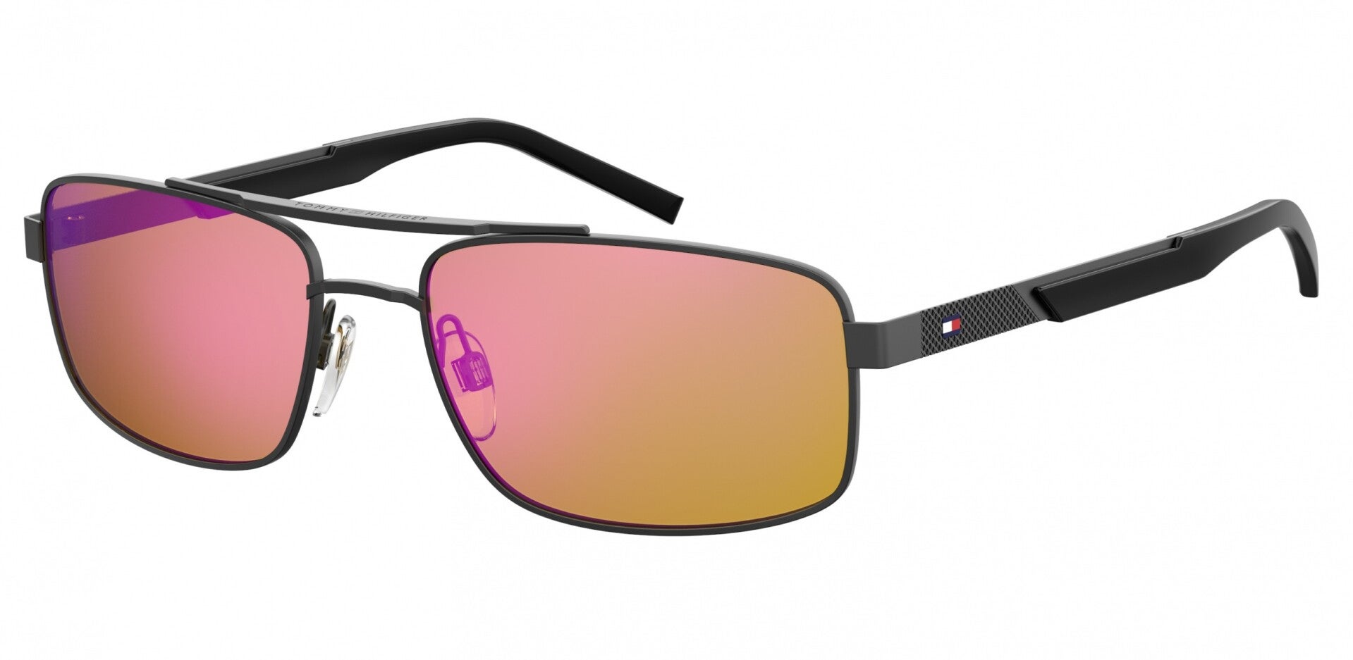 Tommy Hilfiger zonnebril TH1674/S 4JL/BJ heren matgrijs/zwart