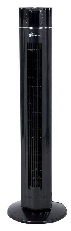Lifetime Air torenventilator 60W 107 cm zwart