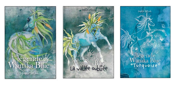 Trilogie "La légende de Wanaka Blue"