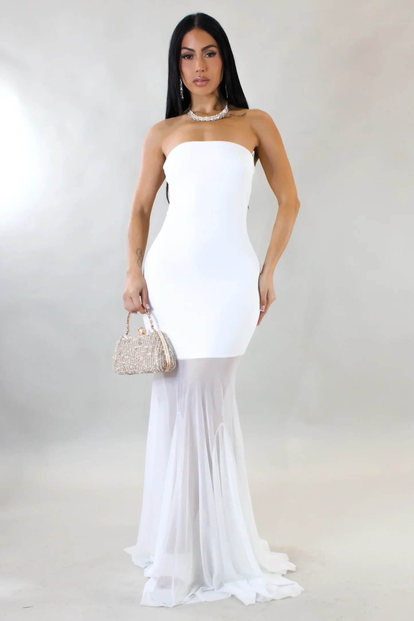 Maxi Dress- White