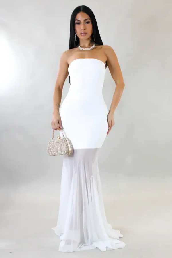 Maxi Dress- White